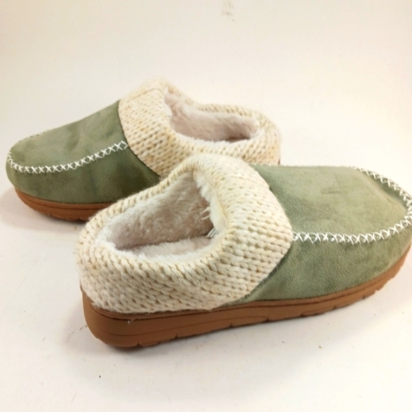 Dearform Cozy Comfort Woman's  Mock Toe Clog Slipper 7/8........................ - Picture 4 of 11